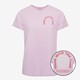 TwoDay dames T-shirt met backprint lila