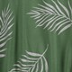 Dames T-shirt met bladerenprint groen
