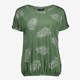 TwoDay dames T-shirt met bladerenprint groen