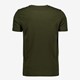 Heren T-shirt met print donkergroen