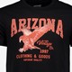 Heren T-shirt met opdruk zwart