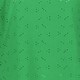 Dames broderie T-shirt groen