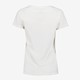 Dames T-shirt met tekstopdruk wit