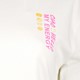 Dames T-shirt met backprint wit