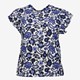 Dames top met paisley print blauw