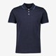 Heren polo donkerblauw