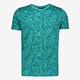 Unsigned heren T-shirt met bloemenprint blauw