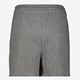 Dames skort grijs met pinstripe