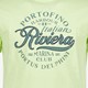 Heren T-shirt met tekstopdruk lichtgroen