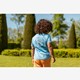 Jongens T-shirt met smiley blauw