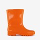 Oranje kinder regenlaarzen