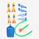Sun Fun Raket Lanceerstation 4 Raketten