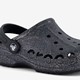 Baya Clog kinder klompen zwart glitter