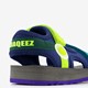 Jongens watersandalen blauw groen