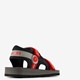 Jongens watersandalen zwart rood