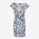 Dames jurk met paisley print wit