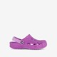 Baya Clog kinder klompen paars glitter
