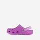 Baya Clog kinder klompen paars glitter