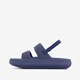 Jongens badslippers blauw met dikke zolen