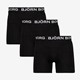 Heren boxershorts zwart 3 pack