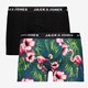 Heren boxershorts 2 pack met flamingo