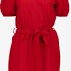Dames wikkeljurk rood