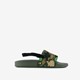 Kinder badslippers met hielbandje dino
