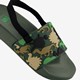 Kinder badslippers met hielbandje dino