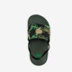 Kinder badslippers met hielbandje dino