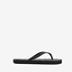 Jongens teenslippers zwart met smiley