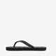 Jongens teenslippers zwart met smiley