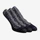 3 paar dames footies zwart met kant