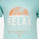 Jongens T-shirt met opdruk lichtblauw