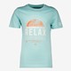 Jongens T-shirt met opdruk lichtblauw