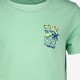 Jongens T-shirt met backprint groen