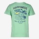 Jongens T-shirt met backprint groen