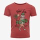 TwoDay jongens T-shirt met opdruk rood